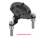 Triumph Scrambler 1200 TomTom compatible sat nav holder from Evotech Performance